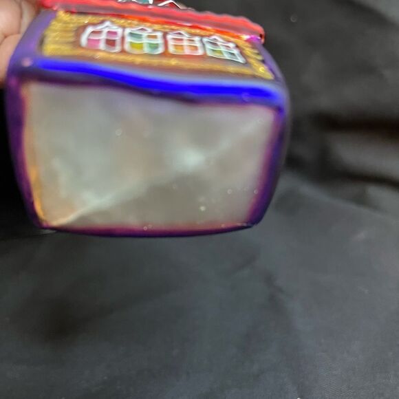 Vintage Christopher Radko Chapel Hill Glass Church Christmas Ornament 1997 Polan - Picture 10 of 12